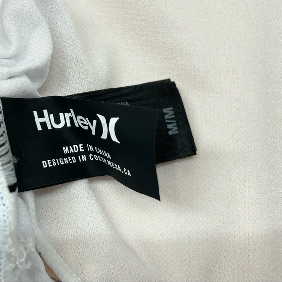 NWT Women’s Size Medium Hurley Blue & Purple Tie Dye Monokini Logo Swimsuit - Picture 5 of 11